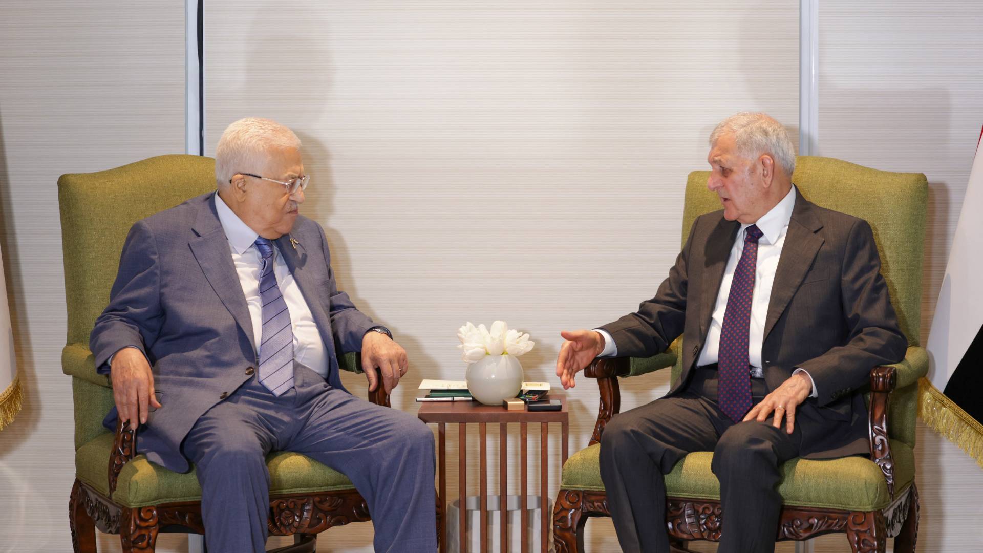 Presidents of Iraq & Palestine